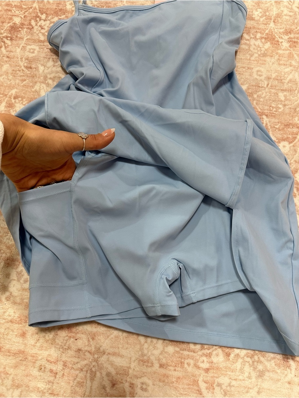 NWT 🫐 Baby Blue Active Dress - Picture 14 of 16